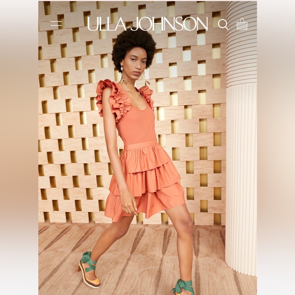New Ulla Johnson tiered minidress